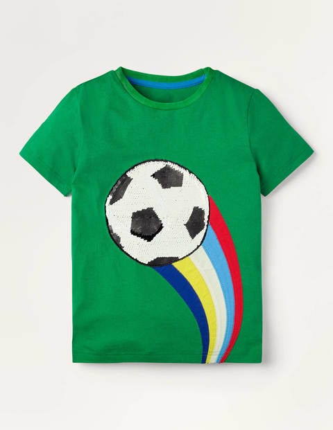 T-shirt à sequins sportif - Sport vert des Highlands T-shirt à sequins sportif - Sport vert des Highlands