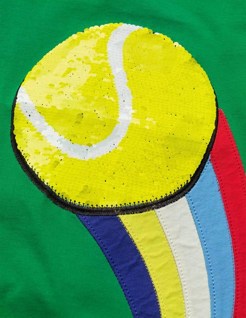 T-shirt à sequins sportif - Sport vert des Highlands T-shirt à sequins sportif - Sport vert des Highlands