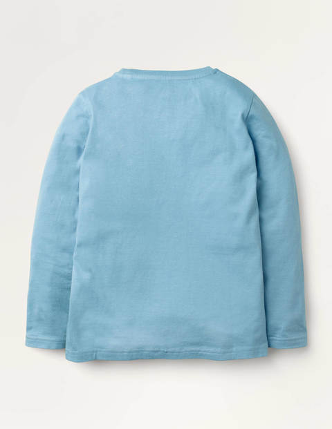Medieval Lift-The-Flap T-shirt - Frosted Blue Castle Medieval Lift-The-Flap T-shirt - Frosted Blue Castle