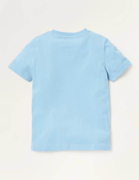T-Shirt mit Tiermusikanten - Eisblau, Lemur T-Shirt mit Tiermusikanten - Eisblau, Lemur