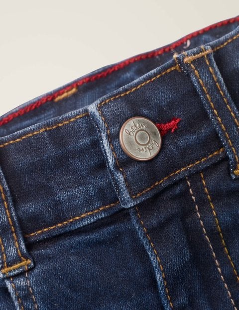 Jean droit taillé pour l'aventure - Vintage foncé Jean droit taillé pour l'aventure - Vintage foncé