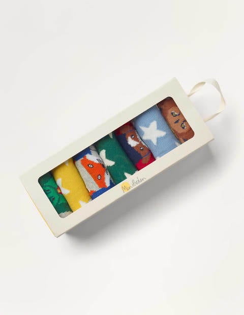 7 Pack Sock Box - Heraldry 7 Pack Sock Box - Heraldry