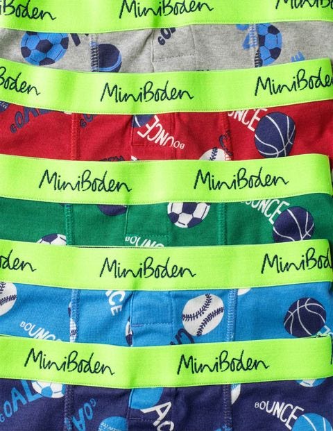 Boxers 5 Pack - Multi Sports Boxers 5 Pack - Multi Sports
