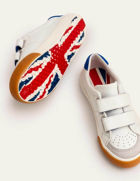 Leather Low Tops - White Leather Low Tops - White