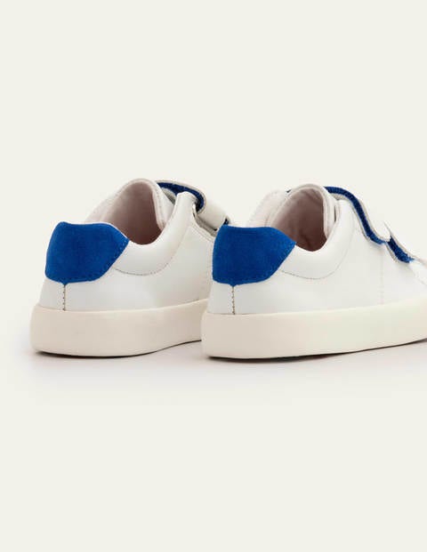Leather Low Tops - White Leather Low Tops - White