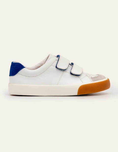 Leather Low Tops - White Leather Low Tops - White