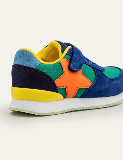 Suede Trainers - Forest Green Multi Suede Trainers - Forest Green Multi