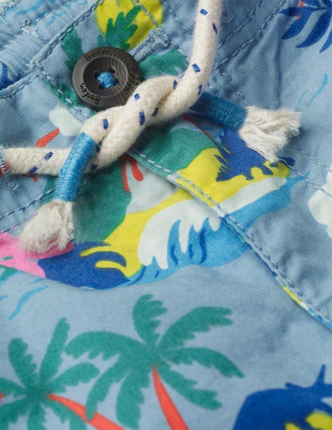 Cargo Shorts - Wren Blue Dino Island Cargo Shorts - Wren Blue Dino Island