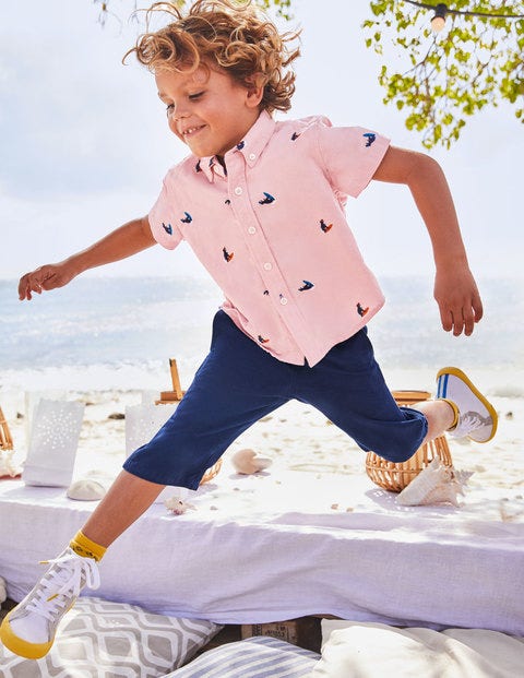 Pull-on Carpenter Shorts - Navy Pull-on Carpenter Shorts - Navy