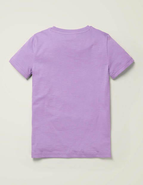 Animal Printed T-Shirt - Cool Violet Surfing Dog Animal Printed T-Shirt - Cool Violet Surfing Dog