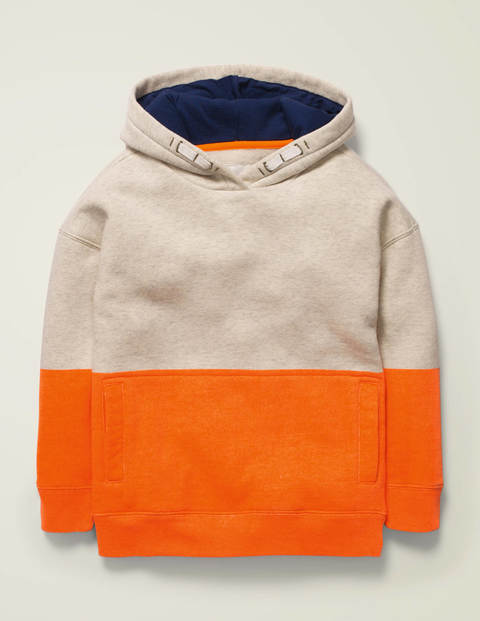 Cosy Drop Shoulder Hoodie - Klaxon Orange Cosy Drop Shoulder Hoodie - Klaxon Orange