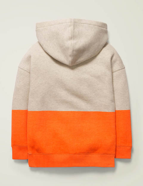 Cosy Drop Shoulder Hoodie - Klaxon Orange Cosy Drop Shoulder Hoodie - Klaxon Orange
