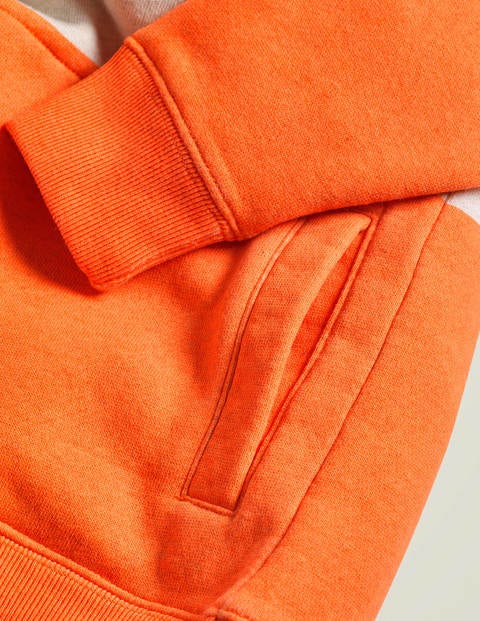 Cosy Drop Shoulder Hoodie - Klaxon Orange Cosy Drop Shoulder Hoodie - Klaxon Orange