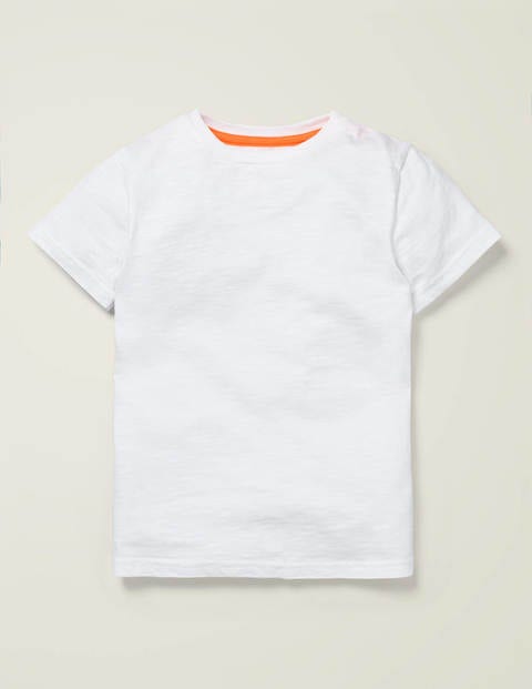 Superweiches Kurzärmliges T-Shirt - Weiß Superweiches Kurzärmliges T-Shirt - Weiß