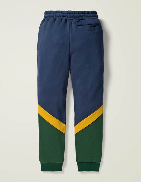 Cosy Colourblock Joggers - College Navy Cosy Colourblock Joggers - College Navy