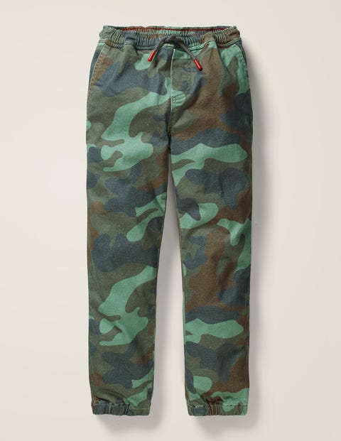 Jogginghose zum Hineinschlüpfen - Kräutergrün, Camouflage Jogginghose zum Hineinschlüpfen - Kräutergrün, Camouflage