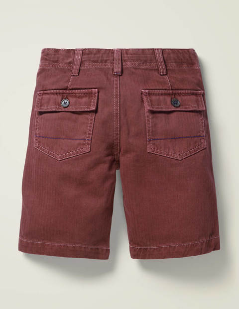 Gärtnershorts - Rumrosinenrot Gärtnershorts - Rumrosinenrot