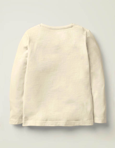 Sequin T-shirt - Ivory Cloud Sequin T-shirt - Ivory Cloud