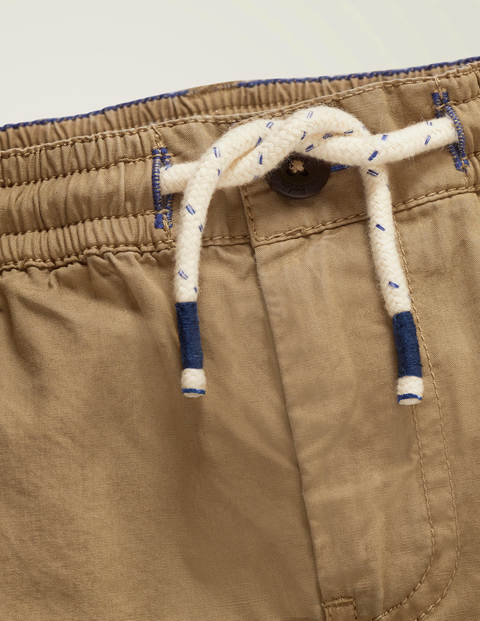 Utility Cargo Trousers - Cappuccino Brown Utility Cargo Trousers - Cappuccino Brown