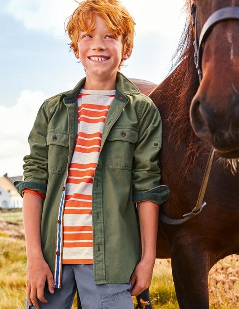 Utility Shirt - Khaki Green Utility Shirt - Khaki Green