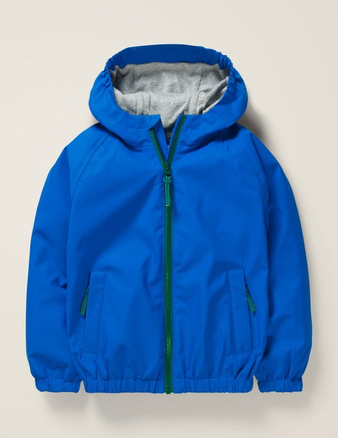 Leichter Wasserdichter Anorak - Kräftiges Blau Leichter Wasserdichter Anorak - Kräftiges Blau