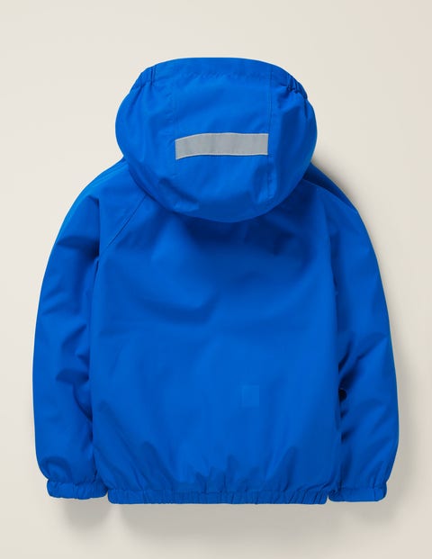 Leichter Wasserdichter Anorak - Kräftiges Blau Leichter Wasserdichter Anorak - Kräftiges Blau