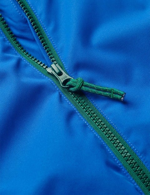 Leichter Wasserdichter Anorak - Kräftiges Blau Leichter Wasserdichter Anorak - Kräftiges Blau