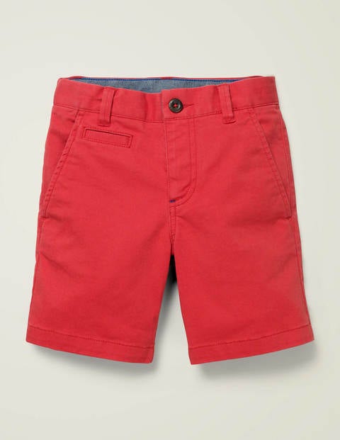 Chino Shorts - Cherry Tomato Red Chino Shorts - Cherry Tomato Red