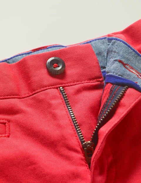 Chino Shorts - Cherry Tomato Red Chino Shorts - Cherry Tomato Red