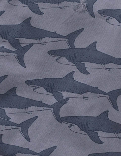 Under-The-Sea Sweatshirt - Blue Grey Sharks Under-The-Sea Sweatshirt - Blue Grey Sharks