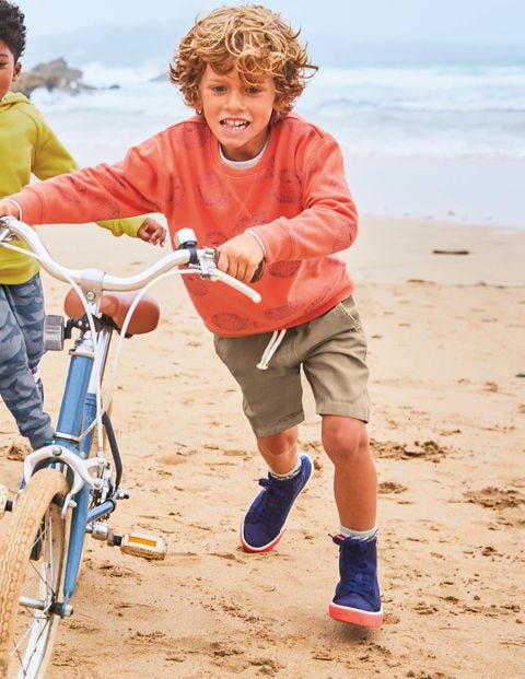 Under-The-Sea Sweatshirt - Fizzy Apricot Puffer Fish Under-The-Sea Sweatshirt - Fizzy Apricot Puffer Fish
