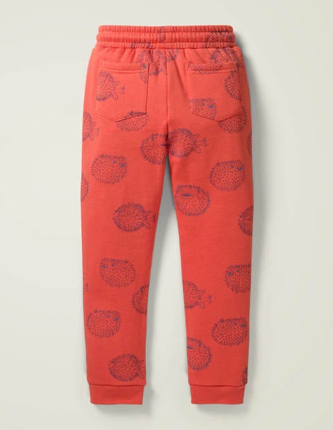 Under-The-Sea Joggers - Fizzy Apricot Puffer Fish Under-The-Sea Joggers - Fizzy Apricot Puffer Fish