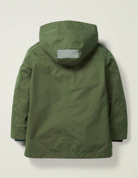 Shower Resistant Utility Coat - Herb Green Shower Resistant Utility Coat - Herb Green