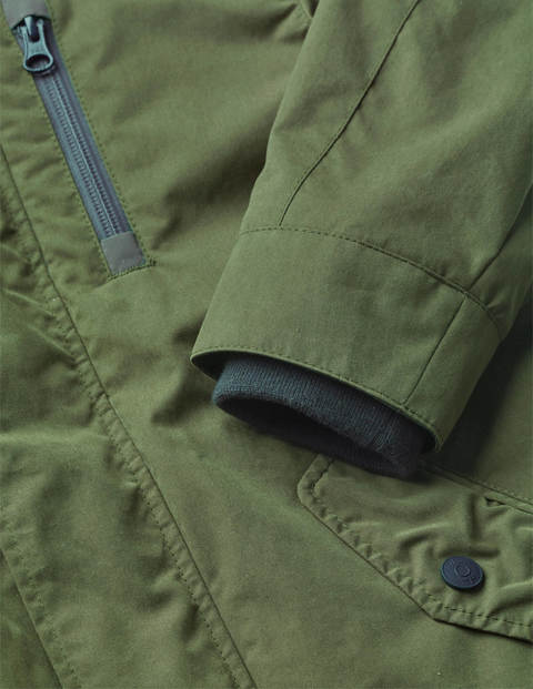 Shower Resistant Utility Coat - Herb Green Shower Resistant Utility Coat - Herb Green