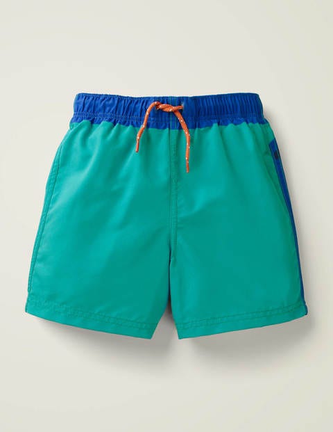 Badeshorts - Helles Jadegrün, Oktopus Badeshorts - Helles Jadegrün, Oktopus