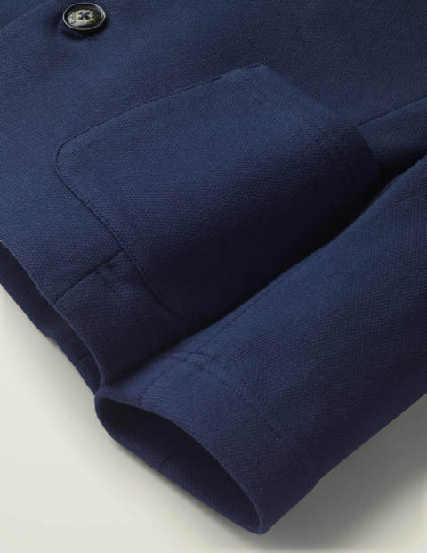 Jersey Blazer - College Navy Jersey Blazer - College Navy