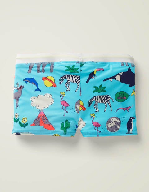 Natural World Swim Trunks - Light Blue Natural World Natural World Swim Trunks - Light Blue Natural World