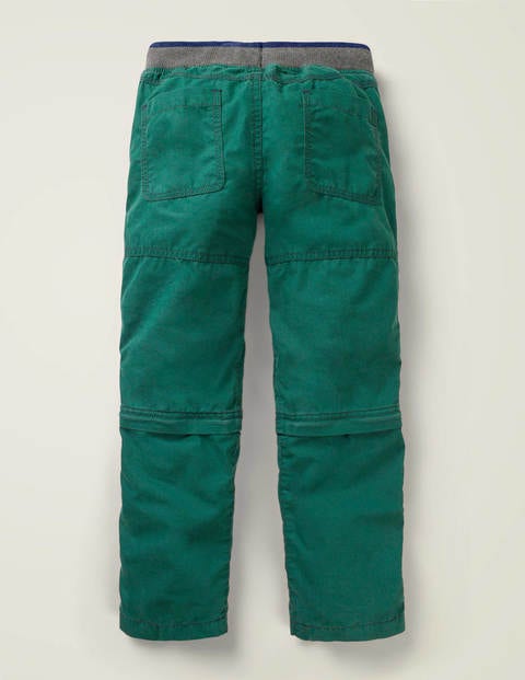 Techno-Hose zum Abzippen - Flaschengrün Techno-Hose zum Abzippen - Flaschengrün