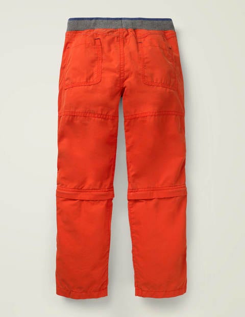 Zip-Off Techno Trousers - Orange Sunset Zip-Off Techno Trousers - Orange Sunset