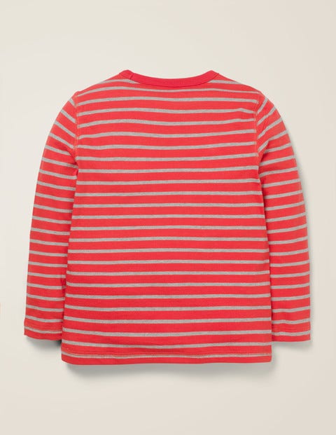 Supersoft Pocket T-Shirt - Ziggy Red/Grey Marl Supersoft Pocket T-Shirt - Ziggy Red/Grey Marl