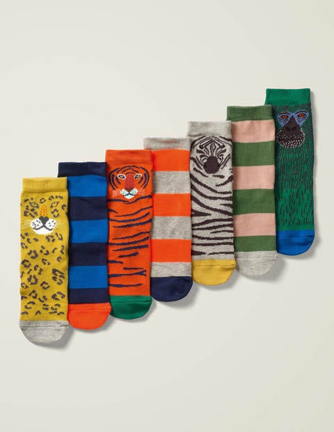 7 Pack Sock Box - Animals 7 Pack Sock Box - Animals