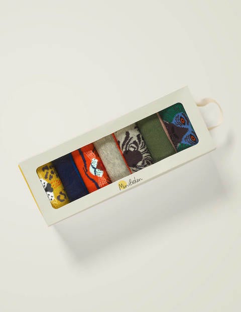 7 Pack Sock Box - Animals 7 Pack Sock Box - Animals