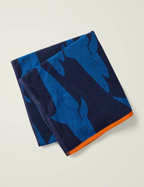 Beach Towel - College Navy Sharks Beach Towel - College Navy Sharks