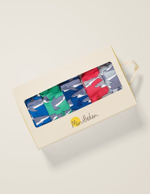 Boxershorts Im 5Er-Pack - Haie Boxershorts Im 5Er-Pack - Haie