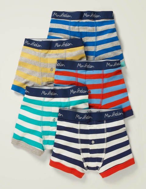 5 Pack Boxers - Multi Stripes 5 Pack Boxers - Multi Stripes