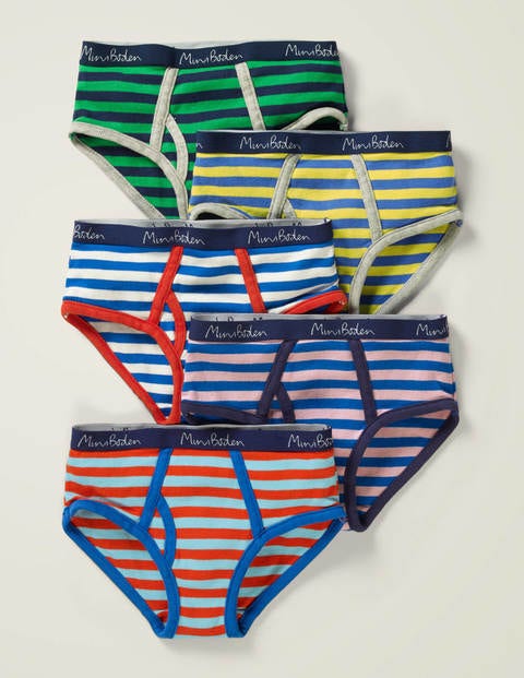 Slips Im 5Er-Pack - Bunt, Gestreift Slips Im 5Er-Pack - Bunt, Gestreift