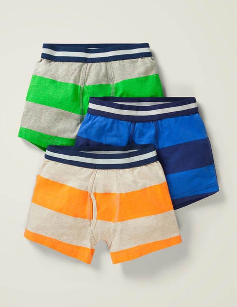 Jersey-Boxershorts Im 3Er-Pack - Hellbeige Meliert, Bunt Jersey-Boxershorts Im 3Er-Pack - Hellbeige Meliert, Bunt