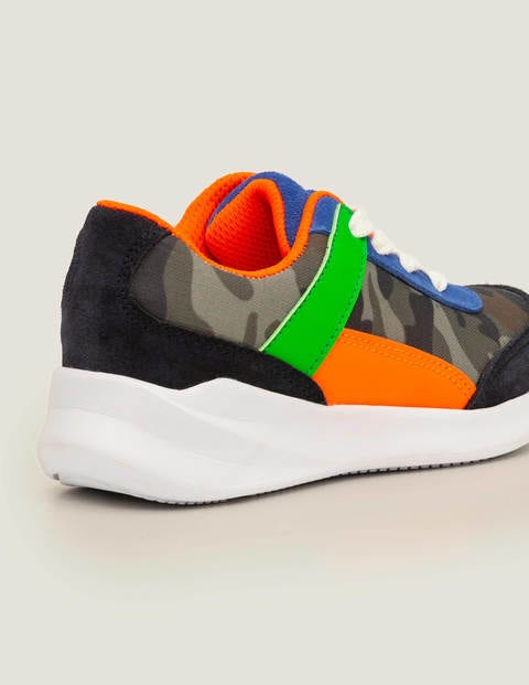 Turnschuhe Mit Blockfarben - Kräutergrün, Camouflage Turnschuhe Mit Blockfarben - Kräutergrün, Camouflage