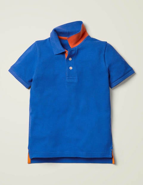 Piqué Polo - Bold Blue Piqué Polo - Bold Blue