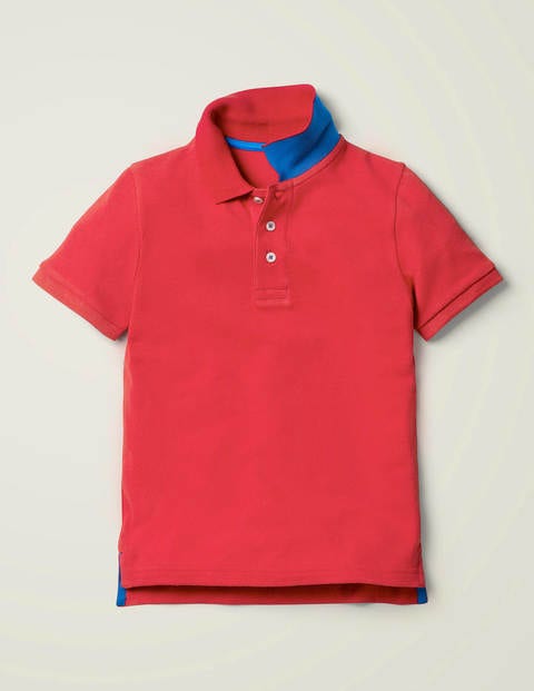 Piqué Polo - Cherry Tomato Red Piqué Polo - Cherry Tomato Red